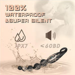 Vibrating Beads Butt Plug Prostate Massager Anal Vibrator With Adjustable Vibration Modes