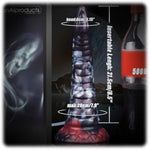 Squirting Dragon Dildo With Cumtube, Ejaculating Zoe Mythical Being Fantasy Pleasure Toy, 8.5'' Insertable Silicone Stimulating Dong With Strong Suction
