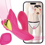 2025 New Elastic Wearable App Remote Control Vibrator With 9 Vibrations Adult Sex Toys & Games, Female Sex Toy Vibrater Adult Toy, Butterfly Vibrators Sexual Pleasure Tools For Women Couples Sex Toys