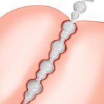 13.97 Inch Ultra Long Anal Beads Flexible Anal Butt Plug Super Long Dildo For Prostate Massage Stimulation Anal Trainer For Anal Training Adult Anal Sex Toy For Men Women And Couples