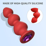 Anal Plug Training Sets?Anal Prostate G-Spot Sex Toys For Beginners To Advanced Users Sex Toys For Couples?Red?