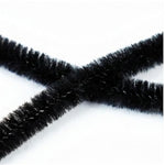 300 Pieces Black Pipe Cleaners Craft Bulk Art Chenille Stems for DIY Project Decorations