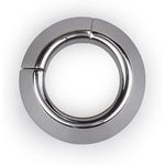 Male Penis Cock Ring Smooth Arc Ring Delay Ring Stainless Steel Scrotum Ball Stretcher Weights Pleasure Enhancing Sex Toys