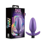 Blush Adult Sex Toys For Women Men Gay - Adventures Matrix Silicone Vibrating Anal Plug - 4.75" | 10 Mode Butt Plug Vibrator For Prostate Or Anal Pleasure | Stayput Design & Anchortech Base Butt Toy