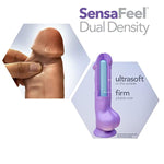 Au Naturel Carlito - 5 Inch Realistic Sensa Feel Dual Density Flexi Shaft Dildo - Fragrance Free Flexible Spine Adult Toys - Ipx8 Submersible Waterproof Sex Toy For Women Men - Latin