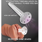 Sex Doll Cleaning Brush Care Kit Male Masturbation Cleaning Brush, Includes Brush Head And Perforated Ventilation Rod, Adult Multi-Purpose Pocket Pussy Vagina Rear Celebrity Sex Toy Cleaner