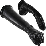 Black 15.75 Inch Real Super Big Hand Dildo And 10.64 Inch Realistic Huge Dildos With Strong Suction Cup Butt Plug Anal G-Spot Stimulation Sex Toys For Women Men