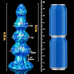 10" Huge Monster Knot Horse Dildo - Big Fantasy Dragon Dildo With 3 Dog Knots, Thick Anal Dildos With Big Suction Cup, Giant Knotted Dildos For G Spot Anal, Adult Sex Toys & Games For Women Men Gay