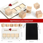 Date Night Dice Board Game Valentine'S Day Gift For Couples, Girlfriend Boyfriend Married Wife Husband, Fun Decision Making Ideas, For Him Her, Wedding, Anniversary, Adult Gag Gifts