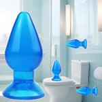 Large Anal Butt Plug Huge Anal Dilator Anus Butt Plug Training Set Sex Slave Prostate Massage Kits Anal Adult Sex Toy With Strong Suction Cup For Beginners Advanced Men Women Couple (M)