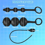 Silicone Analplugs Anal Beads For Women Expandable Butt Plugs For Men With Cock Ring Adult Sex Toys Massage Prostate Or G-Spot