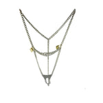 Women'S Metal Stainless Steel Invisible Chastity Belt Chastity Pants Lock Chastity For Women