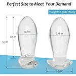 Anal Butt Plug Trainer:Soft Anal Plug Dildo Prostate Massage Sex Toy,Waterproof Anal Plugs Kit Anal Dildo Anus Dilator Anal Ball Sex Toys For Beginner Advanced Adult Men Women And Couples(M)