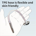 7.5" Shower Hollow Urethral Plug Male Penis Plugs Flexible Tube With Mushroom Head For Prostate Masturbation Orgasm Rod Cock Sex Toys Urethra Stimulation Training Dilator For Adult Gay Men