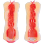 Adam'S Bang And Blow Deep Throat Super Stroker Double Ended Mouth And Vagina Realistic Soft Lips Flexible Tongue And Teeth Textured Interior 7.5 By 3 Inches Super Stretchy Maximum Pleasure