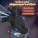 Hollow Tunnel Anal Plug,Enema Butt Plug Bdsm Games Adult Sex Toy?L?