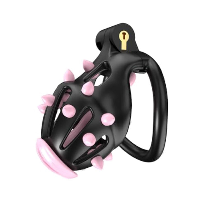 Male Chastity Cages Small Micro Penis Devices With Silicone Massage Points Lightweight 5 Sizes Rings 3D Printed Sex Bondage Adult Toys S