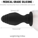 Anal Plug Fox Tail Anal Plug Vibrator With Remote Control Butt Plug Fox Tail Silicone Anal Toys Anus Toys Sex Toys For Women