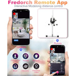 120W Sex Machine Intellgent App Wired-Wireless Controlled Double Rod Thrusting Machines For Women W/ Anti-Rotation System Attachements For Female Couples Stimulation(2 Rod App Wired Remote)