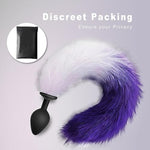Silicone Anal Plug,Fox Tail Anal Toys,Anal Sex Toys For Men,Women And Beginners,Sex Toy For Vagina,Anal Training For Anal Trainer,Plug Anal For Couples,Butt Plug Sex Toys For Cospaly(Medium)
