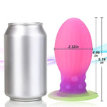 Anal Plug Silicone Anal Sex Anal Plug Anal Massage Plug With Strong Suction Cup Luminous Anal Plug For Male And Female Couples (L)