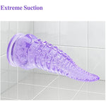 Tentacle Dildo, 7.9 In Purple Dildo With Suction Cup For Hand- Play,Huge Octopus Sex Toys For Women And Couple