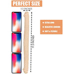 Double Ended Dildo, 17 in Super Long Double Dong, Flexible Realistic Double-Sided Dildo Penis, Sex Toys for Couple Men Women Lesbian Gay Play/Skin Tones