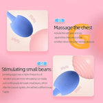 Erotic Clitoral Vibrator Small Clitoral Stimulator G Spot Teaser Masturbator One-Click 10-Frequency Vibrator Life Waterproof Silk Slip-In Liquid Silicone Adult Flirty Sex Toy