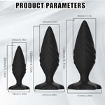 Silicone Analplug Butt Plug Set For Anal Training Bumpy Texture For Prostate Massage Includes Small Medium And Large Anal Plugs Safe And Portable Suitable For Men And Women Adult Sex Play