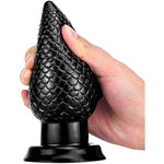 Silicone Anal Plug, Liquid Silicone Butt Plug, Prostate Massage G-Spot Stimulator Anal Trainer Kit For Beginner Advanced Players (Pine Cone M)