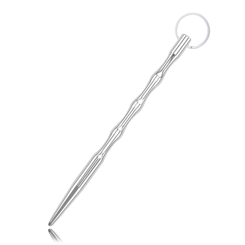 5.43 Inch Stainless Steel Urethral Sounds Sex Toys With Removable O-Ring Metal Urinary Plug Urethral Dilator Smooth Solid Penis Stretcher Toy Urethral Sounding Rod For Man Penis Plugs