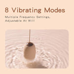 Musician Box Bullet Vibrator For Women Mini Vibrator With 8 Pleasure Modes Rechargeable Double Egg Vibrator Discreet Vibrator Waterproof Clitoral Nipple Stimulation Adult Sex Toys