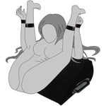 Sex Pillow With Bdsm Bondage Restraints, Inflatable Sex Pillow Sex Bondage Sex Furniture For Bedroom Couple Sex Games Position Support, Sex Wedge Pillow Sex Ramp Sex Straps Adult Sex Toys Kit