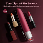 Mini Bullet Vibrator – Usb Rechargeable, Quiet & Waterproof, 10 Modes, Discreet Travel Toy For Women With Lipstick Design And Gem Tip