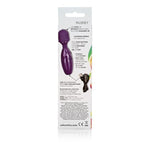 Purple Waterproof Bullet Vibrator for Couples - Removable Tip and 3 Speeds