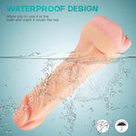 8.3In Hollow Realistic Dildo To Enlarge Prolong,3D Realistic Pocket Pussy,Strap-On System With Adjustable Belt,Reusable Penis Pump Sleeve Cock Extender,Adult Male Sex Doll For Men Couple