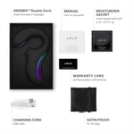 Enigma Double Sonic Female Triple Stimulation Massager With Bluetooth App, 8 Pleasure Settings And 2 Extra Modes, Rabbit Sex Toy, Vaginal Vibrators (Black)