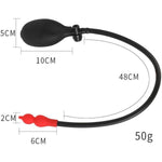 Sex Toy Anal Plug Inflate Butt Plug Men'S Massage Stimulation Silicone Anal Toy Anal Trainer For Beginner