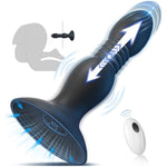 Thrusting Vibrating Anal Plug Sex Toys With Suction Cup, Remote Control Prostate Massager Butt Plug Vibrator, Anal Male Adult Sex Toy For Men Women Couples, Anal Dildo Anal Trainer Game Play