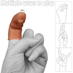 Two Magic Finger Masturbation Sex Toys - G-Spot Finger Prostate Massager, Liquid Silicone Finger Sleeve With Bump For Clitoris Breasts Stimulation, Adult Sm Sex Toy