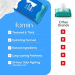 Acidified Deodorant Wipes for Women - 30 Count Variety Pack