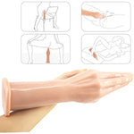 Anal Plug For Fist Sex, The Fister Hand Butt Plug With Hand Free Suction Cup, Forearm Dildo Sex Toy For Vaginal Or Anal Fisting (Flesh)