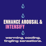 Intimate Arousal Gel For Women - 0.5 Fl Oz Toy-Friendly Pleasure Liquid | Female Stimulating Gel Enhances Sensitivity & Intimacy | Couples Massage Enhancer | Water-Based, Body-Safe Formula