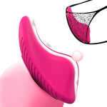 Remote Control Wearable Panty Vibrators,10 Vibration Modes Clitoral Nipple Vibrator,Adult Sex Toys For Women Or Couples Dildos Sex Machine (Rose Red)