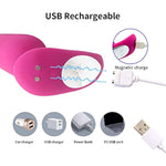 Buzz Bum Vibrating Anal Plug With 10 Vibration Modes, Shower-Ready, Rechargeable, Long-Lasting With Body-Safe Silicone