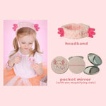 Axolotl Gift Set with Crossbody Bag, Diary, Pen, Jewelry, Mirror & Headband