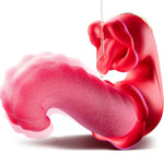 Adult Sex Toys For Women – 4-In-1 Vibrator With Tongue Thrusting Dildos, G Spot Dildo & 10 Clitoral Licking Modes, Rose Sex Toy For Female Pleasure & Couple Games