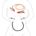 Bdsm Toys Nipple Clamps Adult Sex Toys For Couples, Adjustable Nipple Clamp Sex Pleasure Women With Jewelry Chain,Sex Bondage Nipple Clips Breast Flirting Stimulator Female Sex Toys