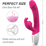 Realistic Waterproof Handheld Adult Toy for Women - 7 Powerful Modes, Soft and Silent