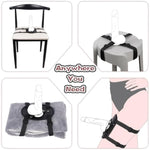 Suction Cup Dildo Mount, Fantasy Dildo Holder Saddle Machine, Strap On Pillow Towel Chair Bench Furniture Thigh, Fits Small&Big Dildos, Bdsm Straps Harness Accessory For Adult Solo Sex Toys